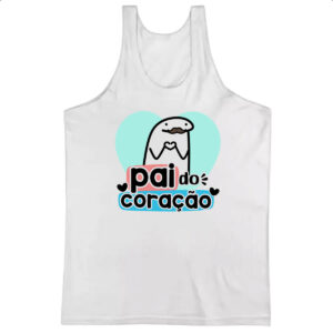 Camiseta Regata Dia dos Pais Flork do Coracao
