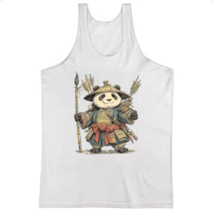Camiseta Regata Panda Samurai
