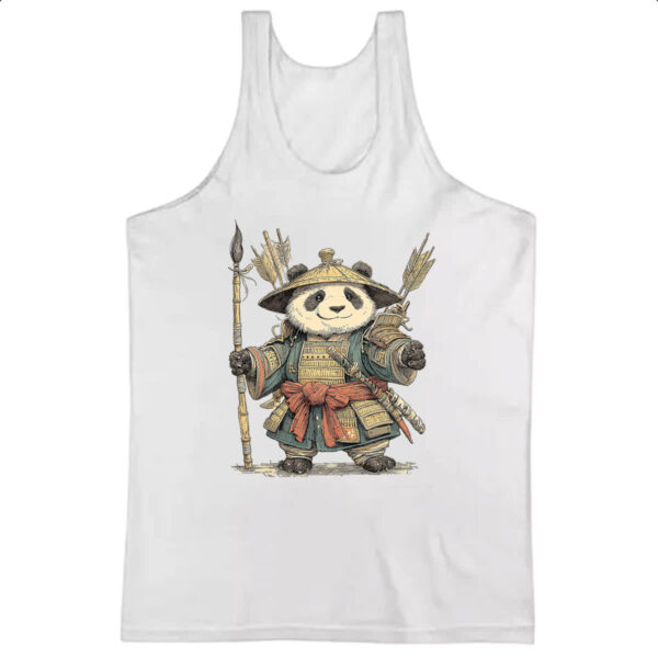Camiseta Regata Panda Samurai