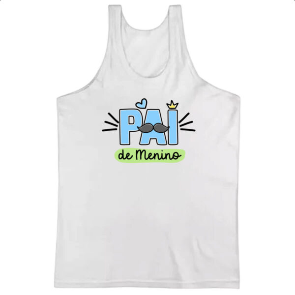 Camiseta Regata Pai de Menino