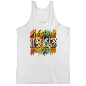 Camiseta Regata Vintage 1963 Limited Edition
