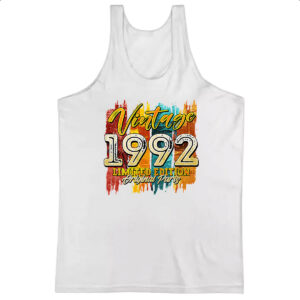 Camiseta Regata Vintage 1992 Limited Edition