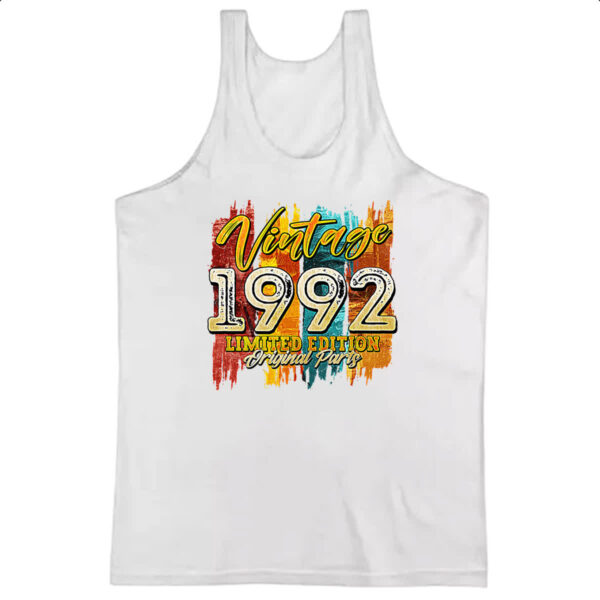 Camiseta Regata Vintage 1992 Limited Edition