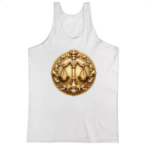 Camiseta Regata Signo de libra moeda de ouro