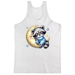 Camiseta Regata Cute Guaximim dormindo na Lua