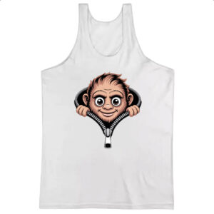 Camiseta Regata Pe grande no ziper