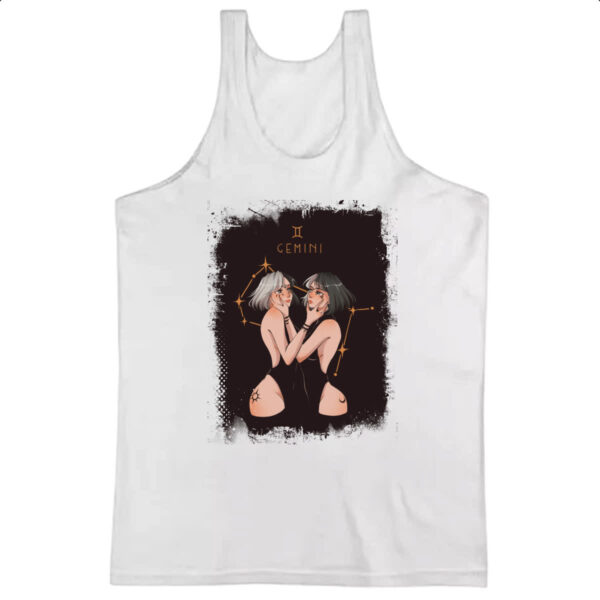 Camiseta Regata Anime Signo de Gemeos