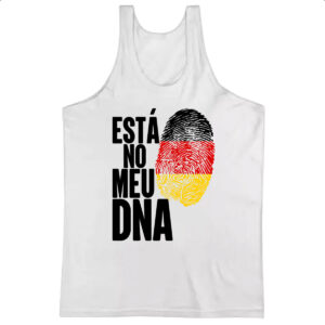 Camiseta Regata Esta no meu DNA Alemanha