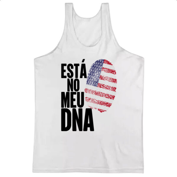 Camiseta Regata Esta no meu DNA EUA
