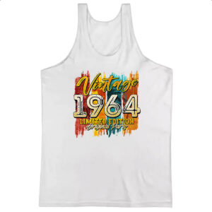 Camiseta Regata Vintage 1964 Limited Edition