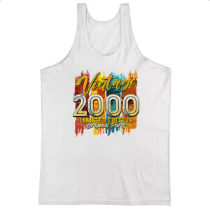 Camiseta Regata Vintage 2000 Limited Edition