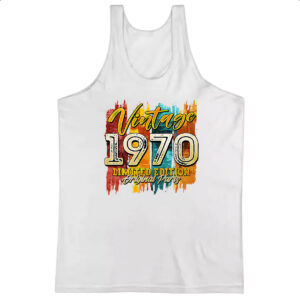 Camiseta Regata Vintage 1970 Limited Edition