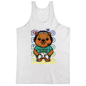 Camiseta Regata Capivara Paizao Gamer