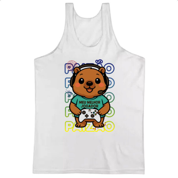 Camiseta Regata Capivara Paizao Gamer