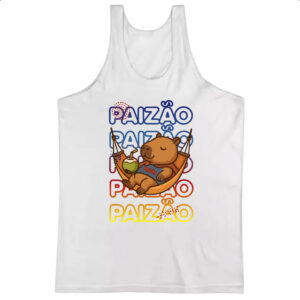 Camiseta Regata Capivara Paizao Relax