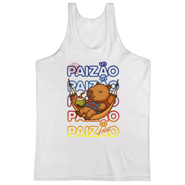 Camiseta Regata Capivara Paizao Relax