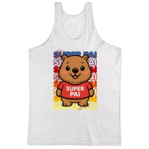 Camiseta Regata Capivara Paizao Super Pai 1