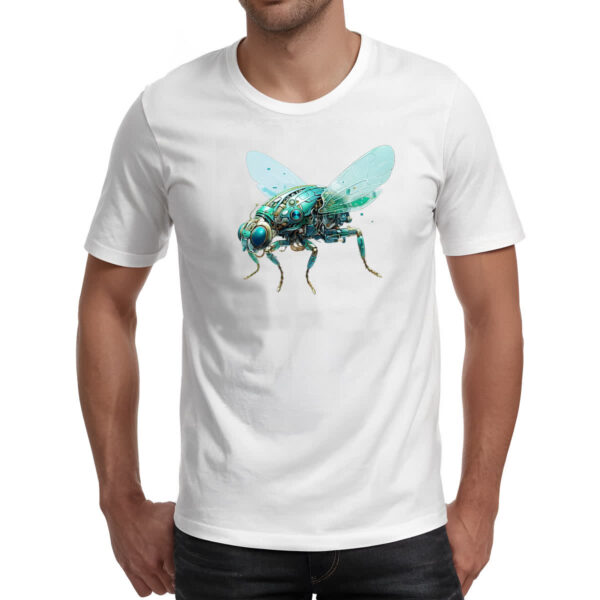 Camiseta Unissex Mosca robo - Imagem 2