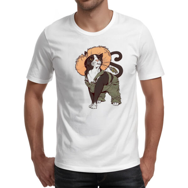 Camiseta Unissex Gato da roca - Imagem 2
