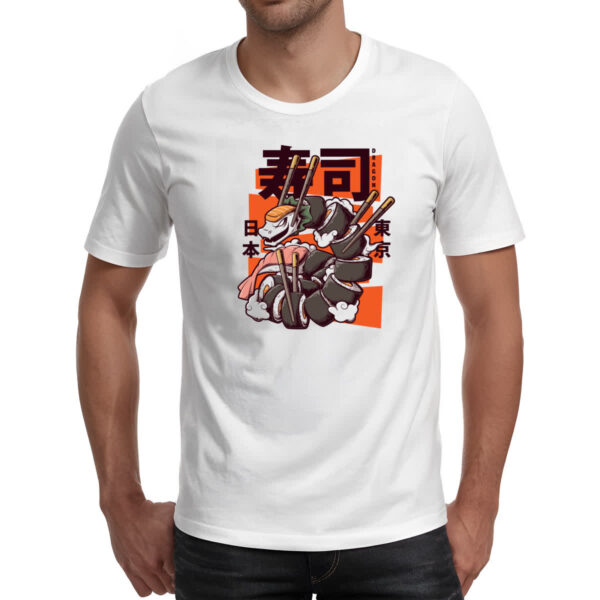 Camiseta Unissex Serpente Sushi - Imagem 2