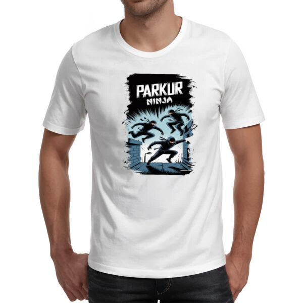 Camiseta Unissex Parkur Ninja - Imagem 2