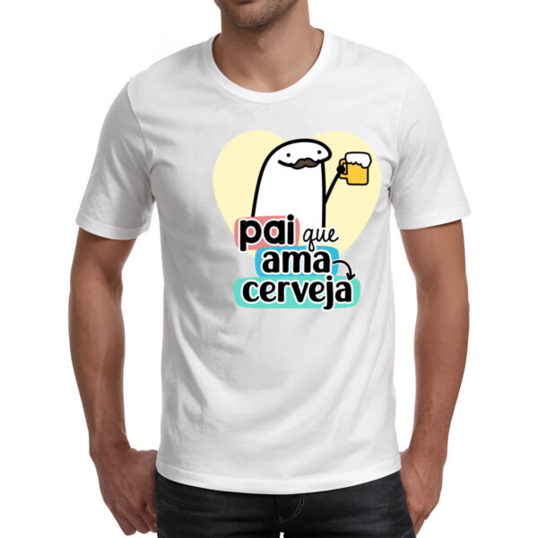 Camiseta Unissex Dia dos Pais Flork Cerveja - Imagem 2