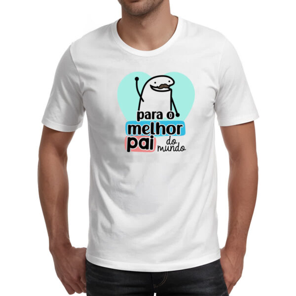 Camiseta Unissex Dia dos Pais Flork Melhor 2 - Imagem 2