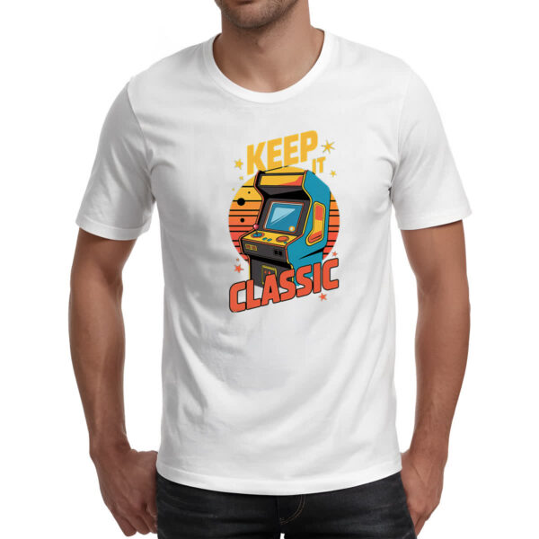Camiseta Unissex Arcade Keep it Classic - Imagem 2