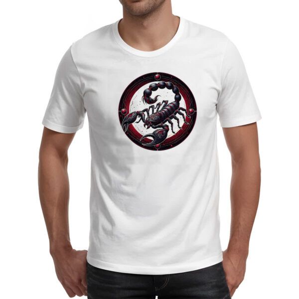 Camiseta Unissex Signo Gotico de Escorpiao - Imagem 2