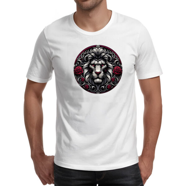 Camiseta Unissex Signo Gotico de Leao - Imagem 2