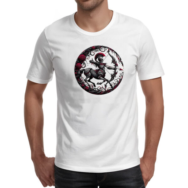 Camiseta Unissex Signo Gotico de Sagitario - Imagem 2