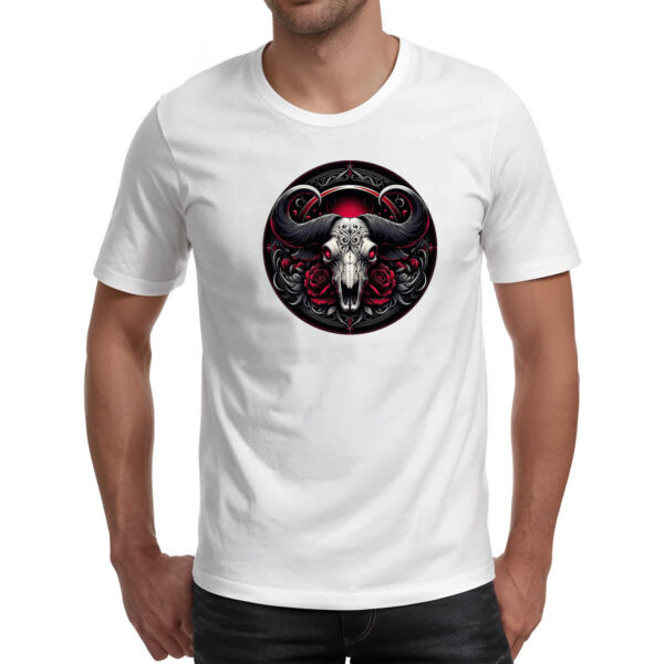 Camiseta Unissex Signo Gotico de Touro - Imagem 2