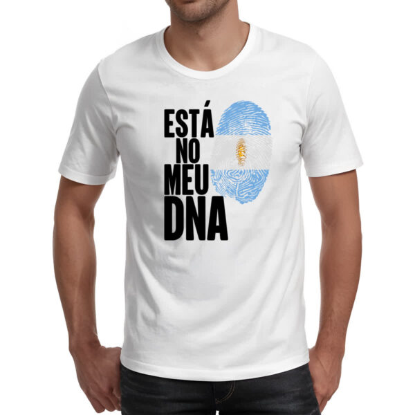 Camiseta Unissex Esta no meu DNA Argentina - Imagem 2