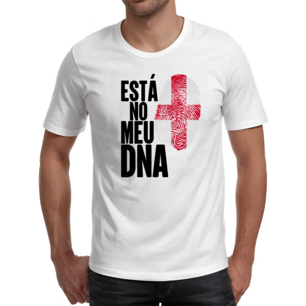 Camiseta Unissex Esta no meu DNA Inglaterra - Imagem 2