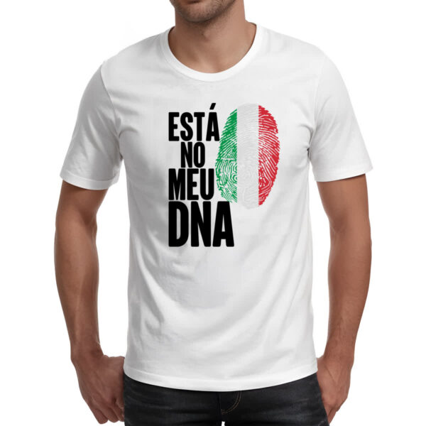 Camiseta Unissex Esta no meu DNA Italia - Imagem 2
