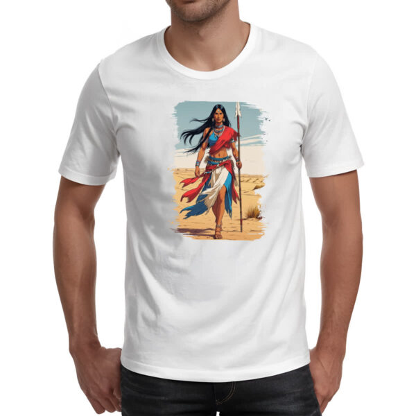 Camiseta Unissex Guerreira Apache - Imagem 2