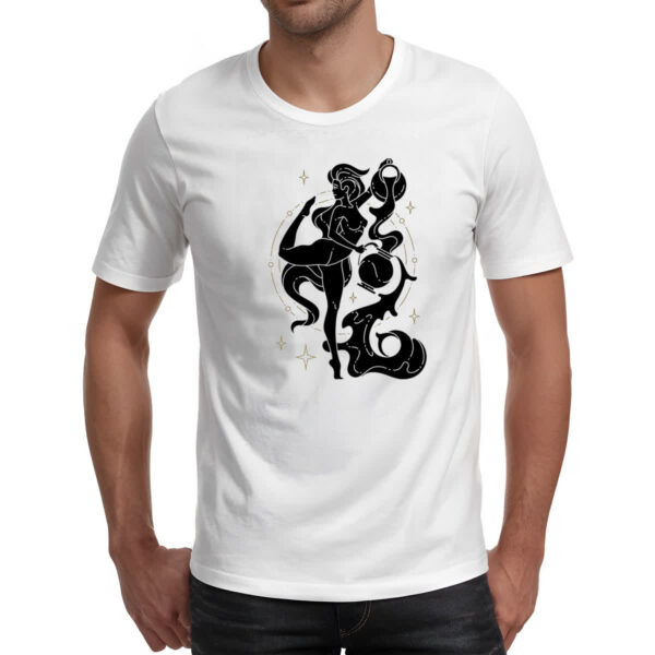 Camiseta Unissex Signo Yoga Aquario - Imagem 2