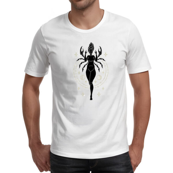 Camiseta Unissex Signo Yoga Cancer - Imagem 2