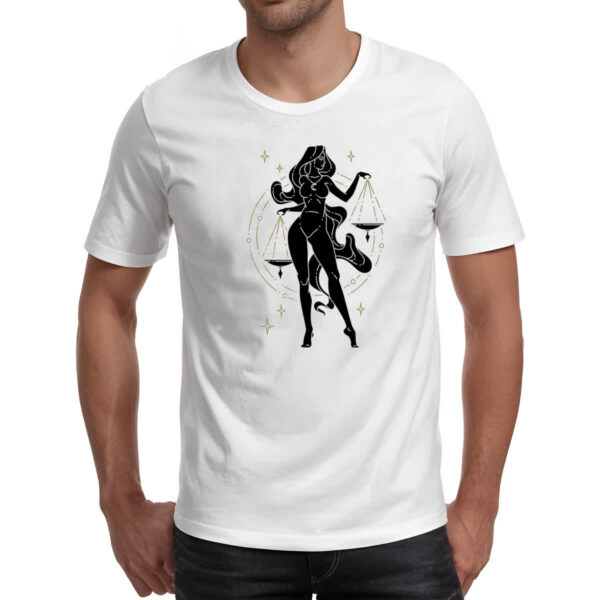 Camiseta Unissex Signo Yoga Libra - Imagem 2
