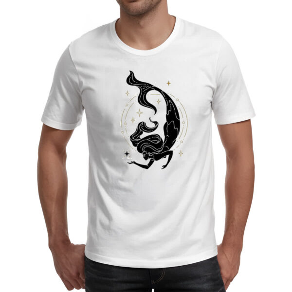 Camiseta Unissex Signo Yoga Peixes - Imagem 2