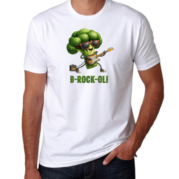 Camiseta Unissex Brocolis Rock Roll - Imagem 3