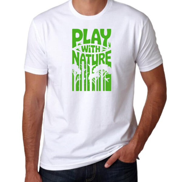 Camiseta Unissex Play with nature - Imagem 3