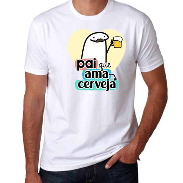 Camiseta Unissex Dia dos Pais Flork Cerveja - Imagem 3