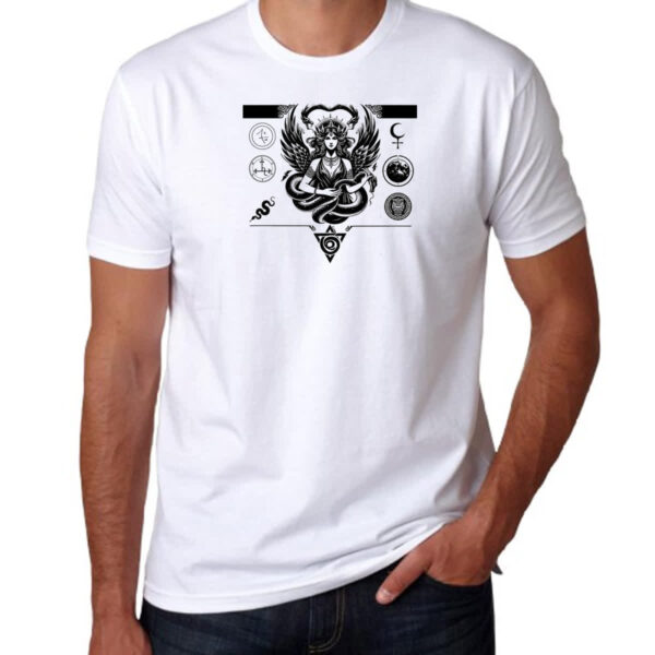 Camiseta Unissex Lilith Simbologia - Imagem 3