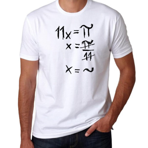 Camiseta Unissex Equacao matematica PI TIL - Imagem 3