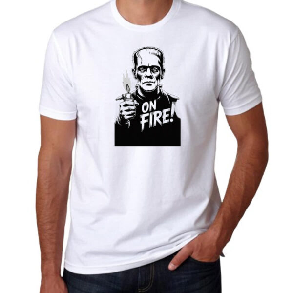 Camiseta Unissex Frank On Fire - Imagem 3
