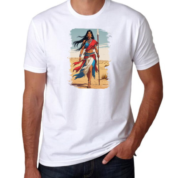 Camiseta Unissex Guerreira Apache - Imagem 3