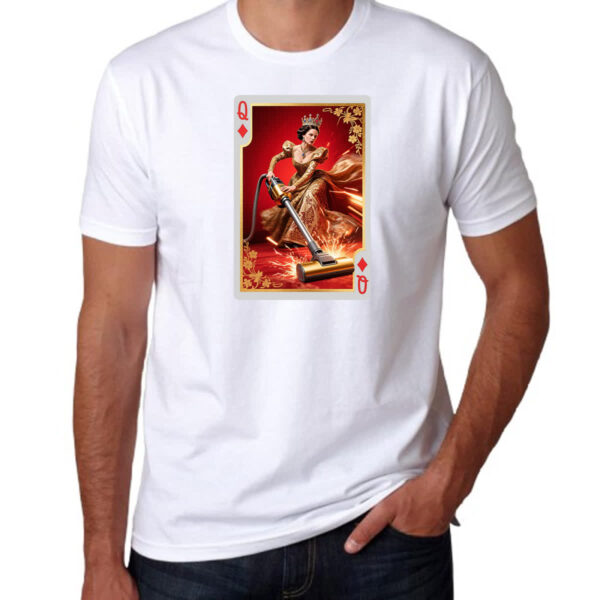 Camiseta Unissex Rainha da limpeza - Imagem 3
