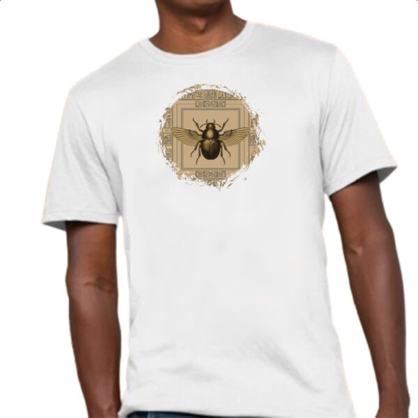 Camiseta Unissex Pergaminho Escaravelho - Imagem 4