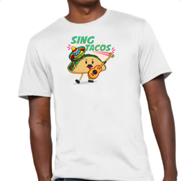 Camiseta Unissex Tacos Cantor - Imagem 4